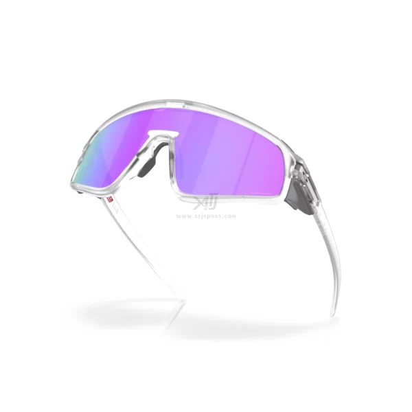 Oakley Latch™ Panel Prizm Violet Lenses, Matte Clear Frame